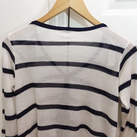Splendid Striped Cardigan Sweater Size S Lightweight - Picture 7 of 7
